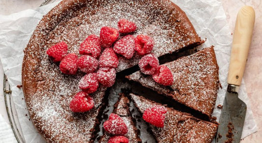 Bolo de cacau com curgete