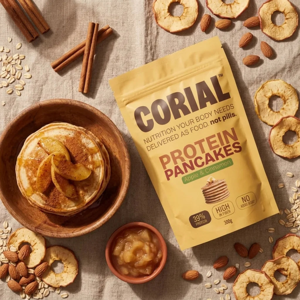 Panquecas Maçã e Canela