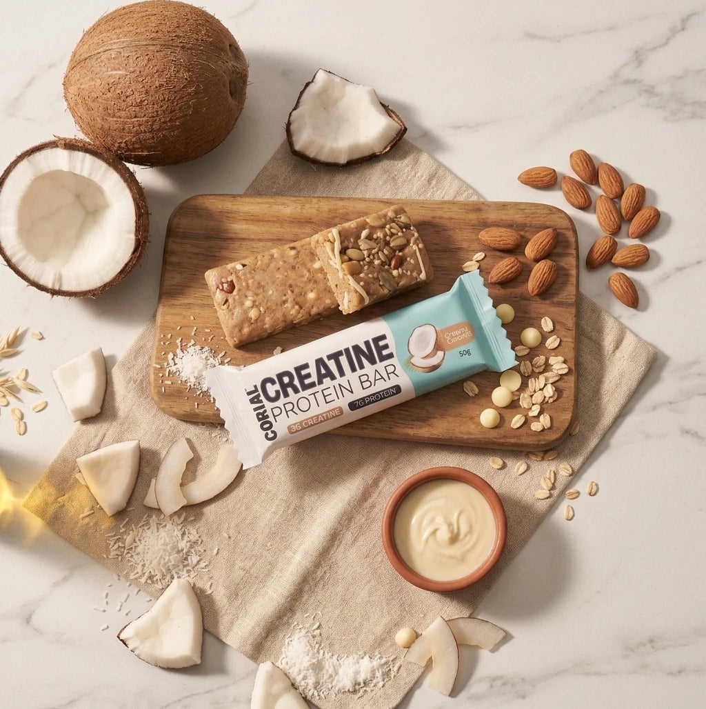 Barra Creatina – Creamy Coconut