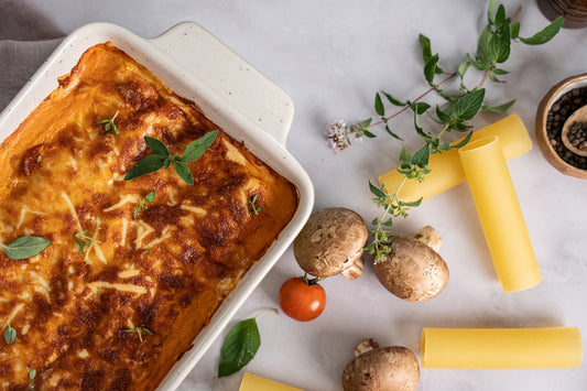 Canelones de Cogumelos