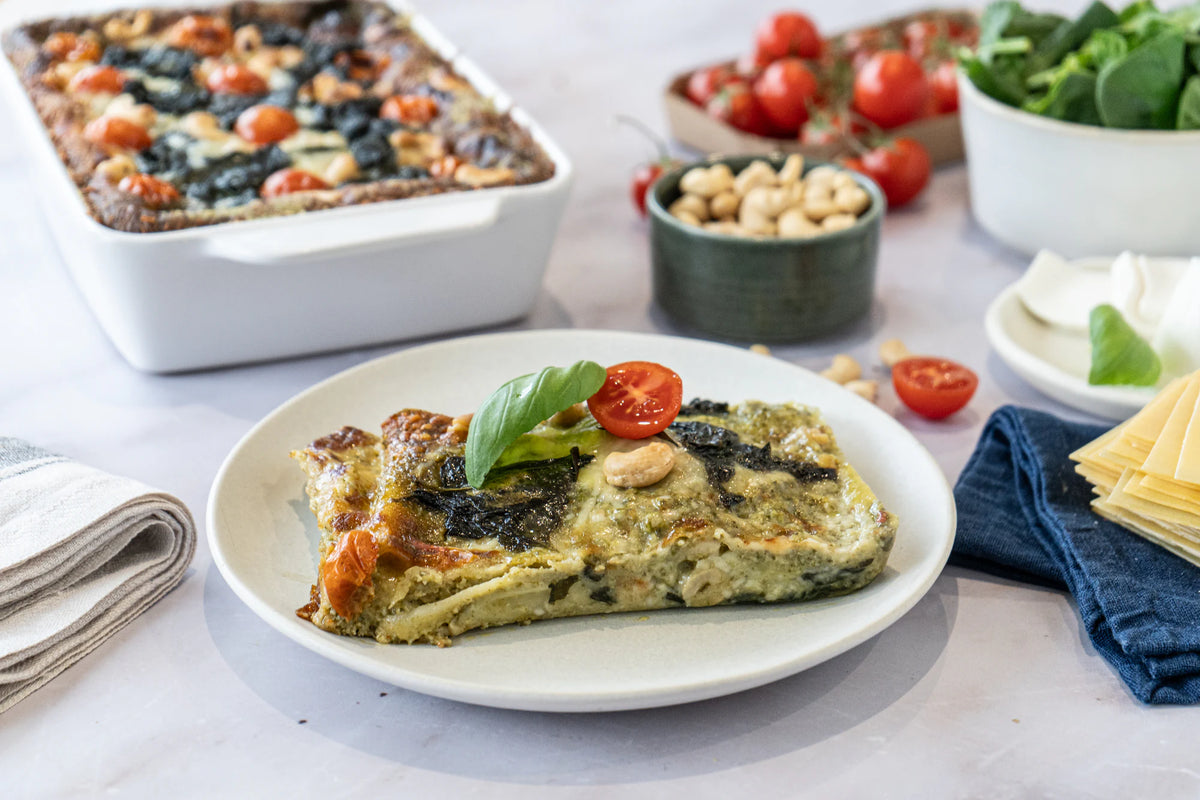 Lasanha Caprese