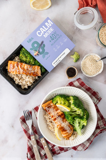 Salmão Teriyaki