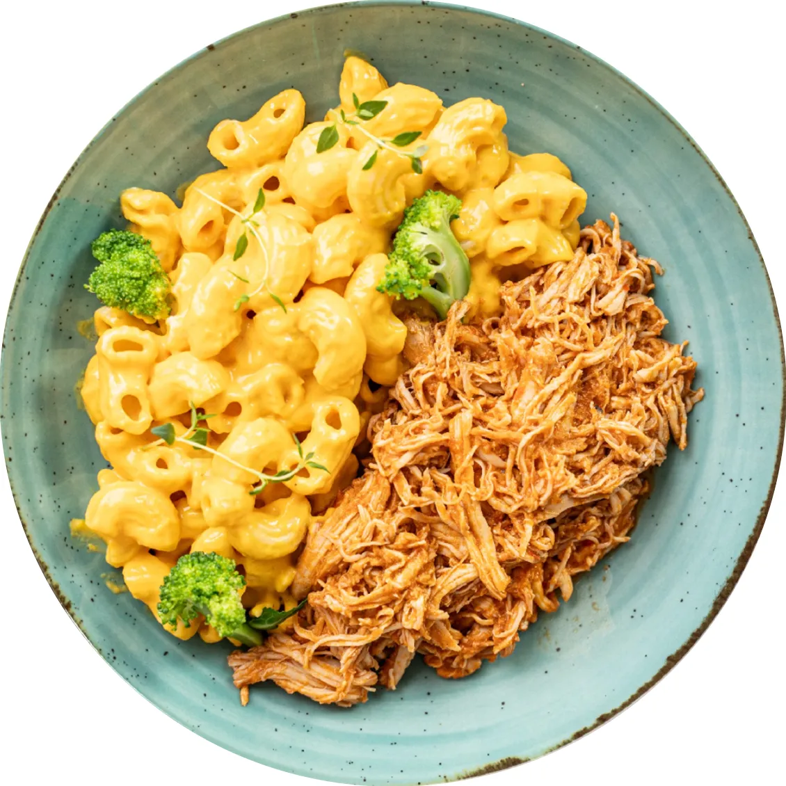 refeição Mac N' cheese saudável