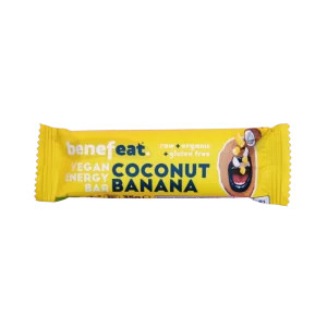 Barra energética de coco e banana