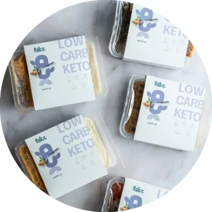 várias refeições, pack de refeições low carb, saudáveis