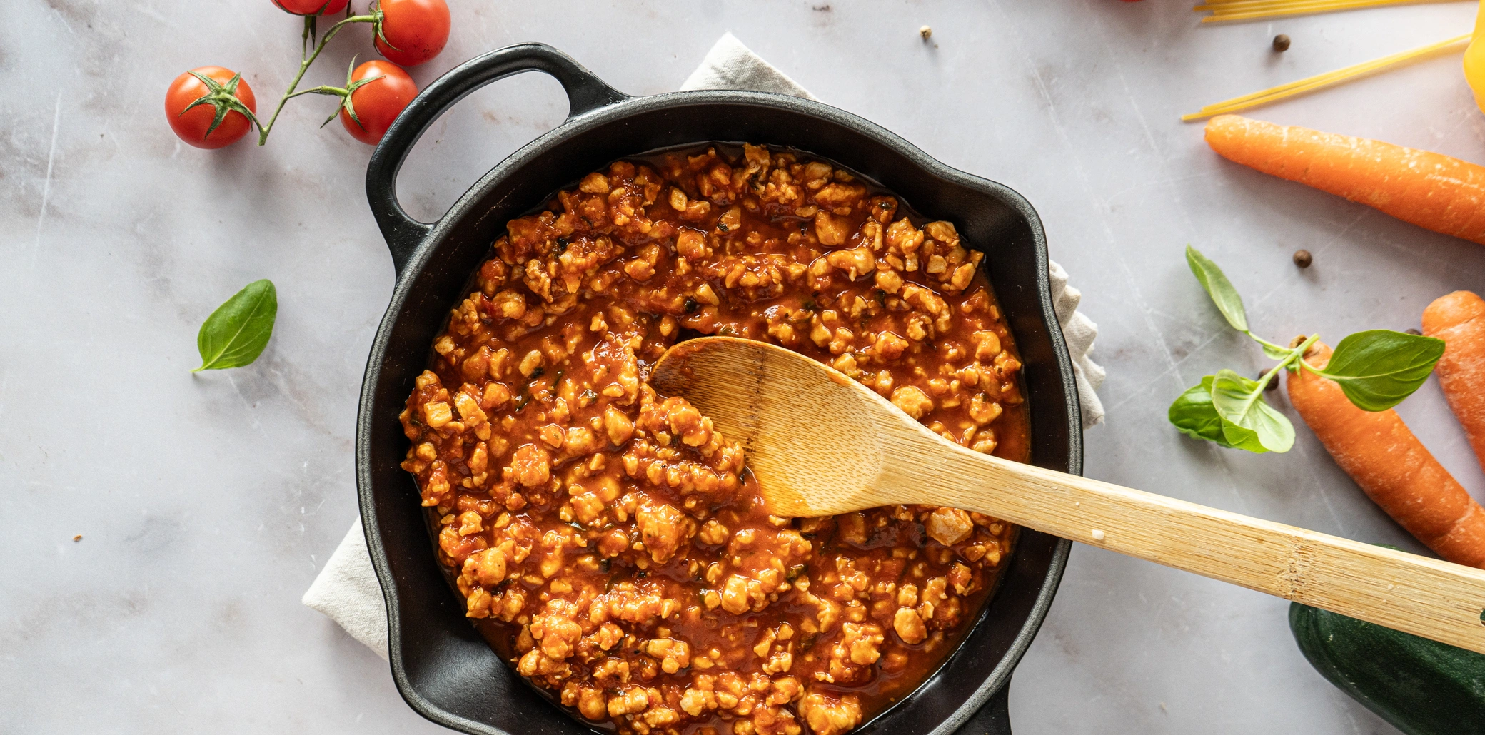 Bolonhesa de frango extra proteína
