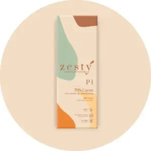 Chocolate cacau e amendoim